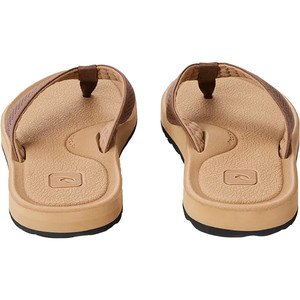 2024 Rip Curl Mens Chiba Open Toe Flip Flops TCTG47 - Brown / Tan